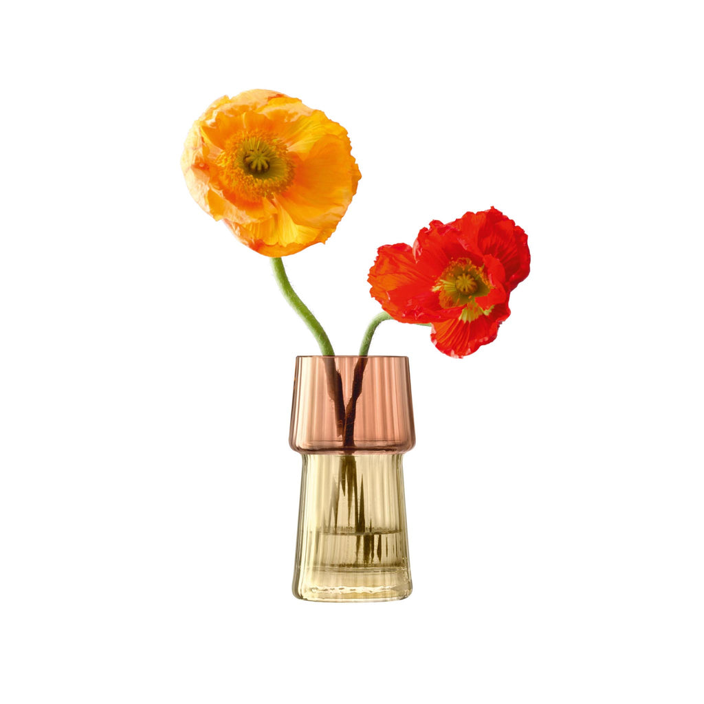 LSA Gems Bud Vases - Amber in use