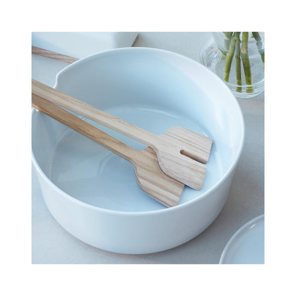 LSA Collective Salad Bowl with Ash Servers