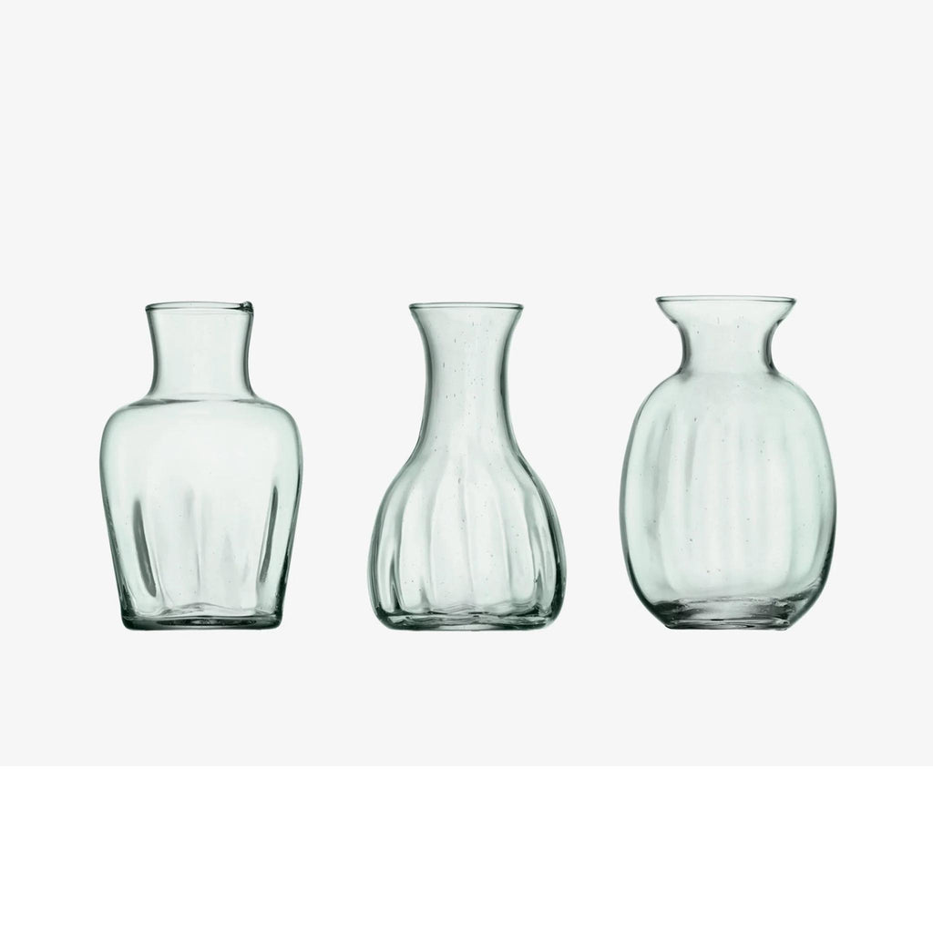 LSA Mini Mia Recycled Glass Vases
