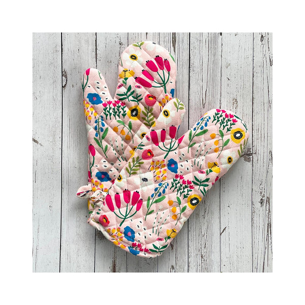 Flower Market Mitt, Set of 2