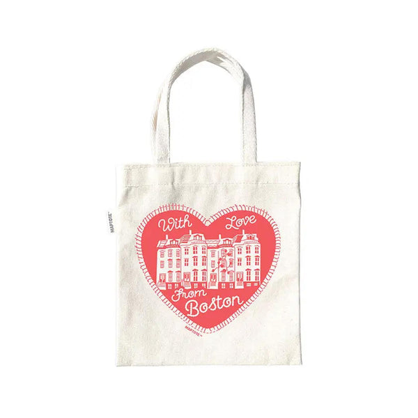 Boston Heart Tiny Tote