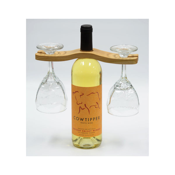 Wine Glass Holder - in use