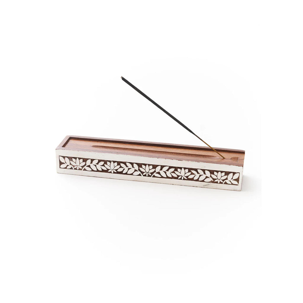 Hand-carved Aashiyana Incense Holder Box