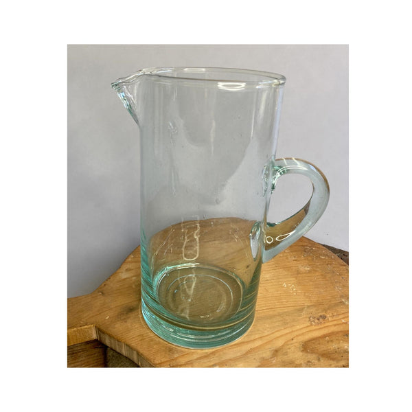 Recycled Glass Pitcher