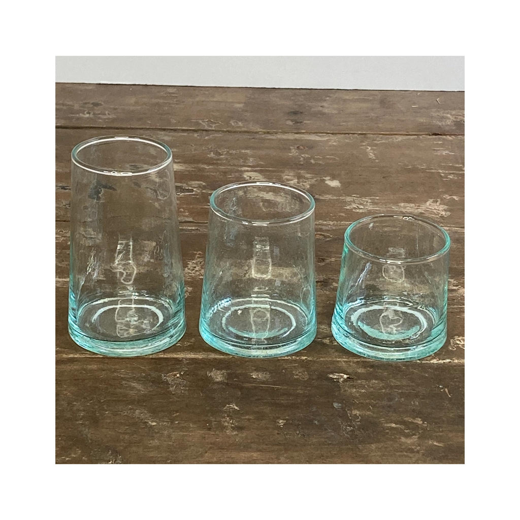 Recycled Water Glasses - Pyramid Shape