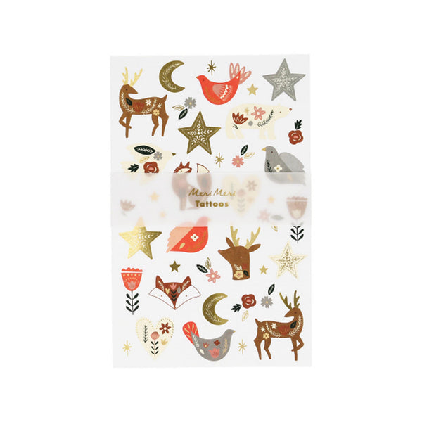 Felt  Christmas Icons Sticker Sheets