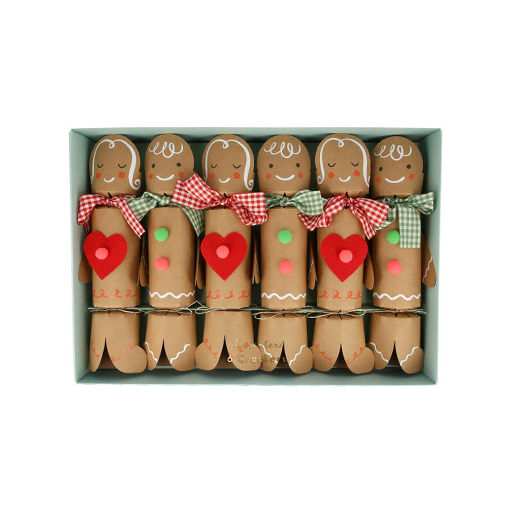 Gingerbread Crackers Set of 6