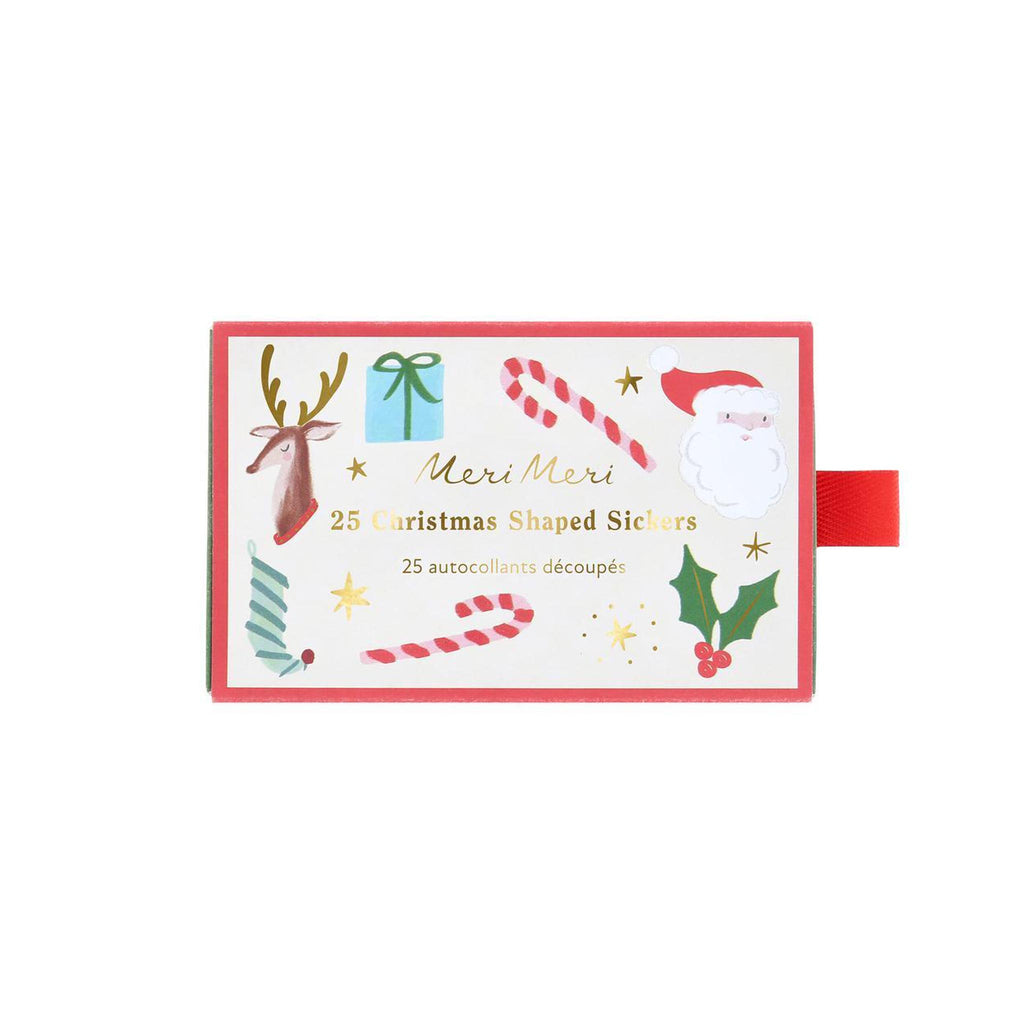 Christmas Shaped Stickers - packaging