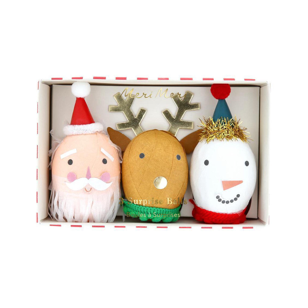 Christmas Character Surprise Balls Set of 3