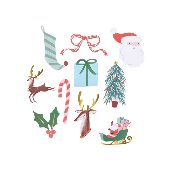Christmas Shaped Stickers