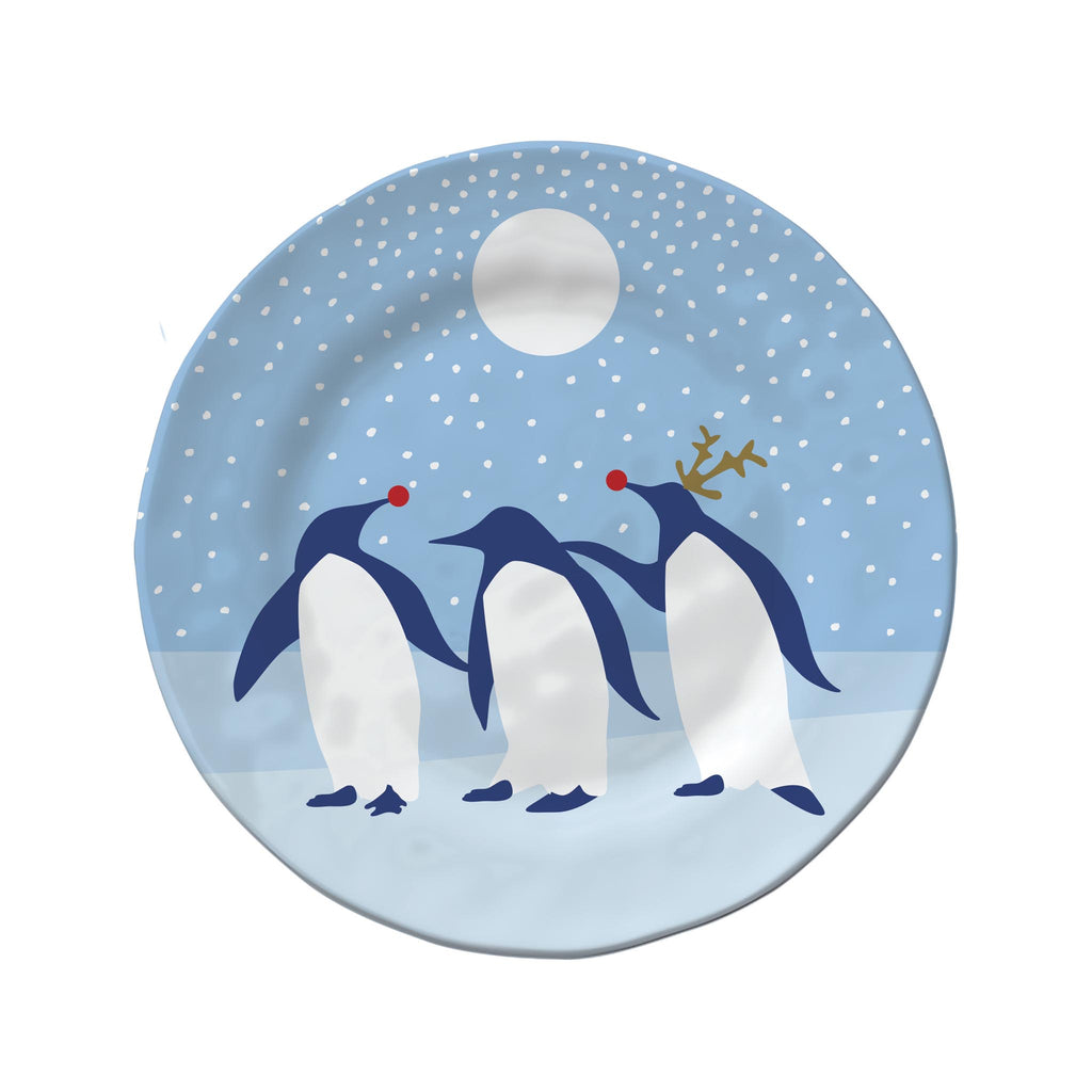Arctic Antics Appetizer Plate - Penguin