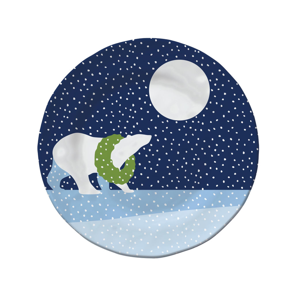 Arctic Antics Appetizer Plate - Polar Bear