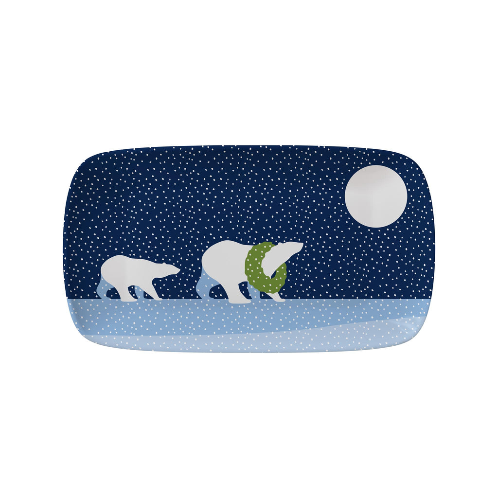 Arctic Antics Appetizer Tray - Polar Bear