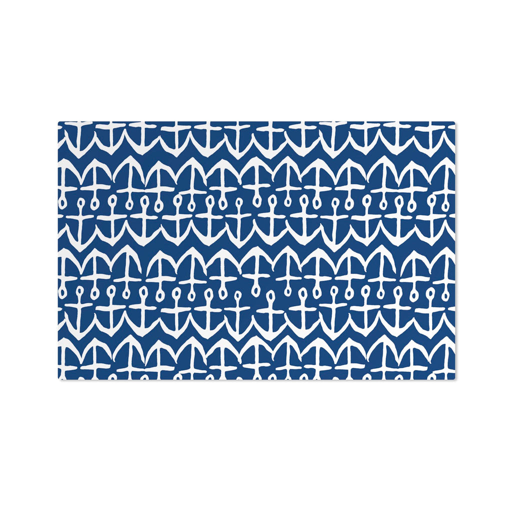 Navy Anchors Placemat
