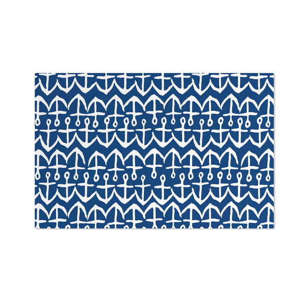 Navy Anchors Placemat