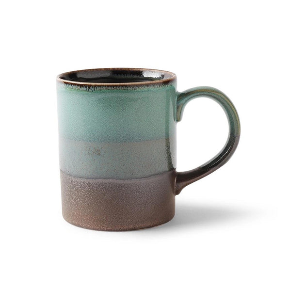 Tri Color Japanese Mug