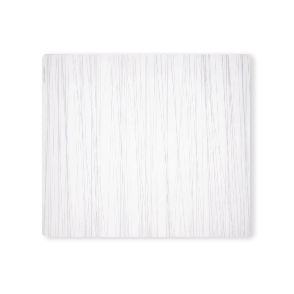 Modern Twist Silicone Placemat -  Silver Stream