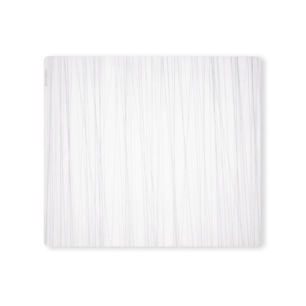 Modern Twist Silicone Placemat -  Silver Stream