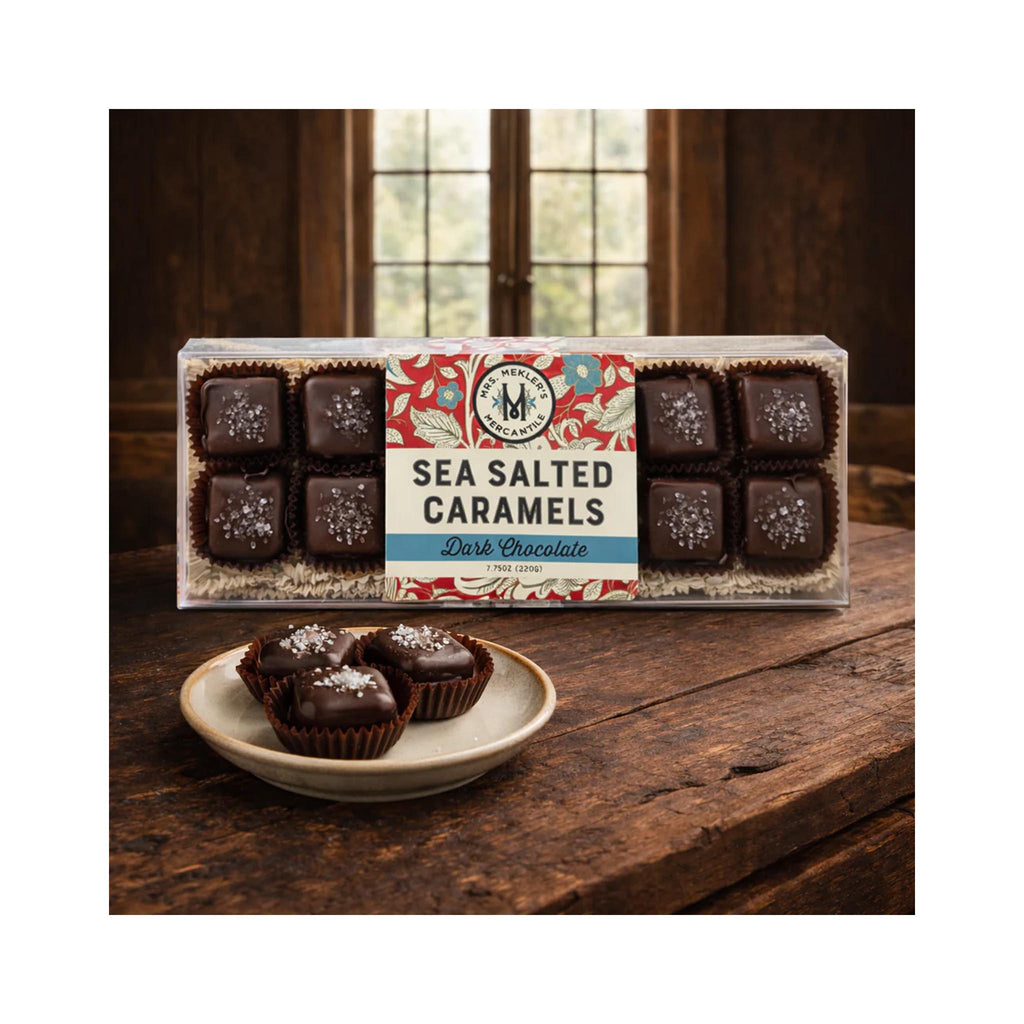 Dark Chocolate Sea Salted Caramels