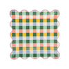 Hopscotch Gingham 10" Paper Plates