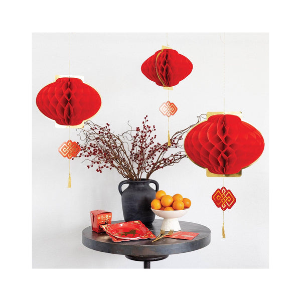 Honeycomb Lantern Hanging Decorations