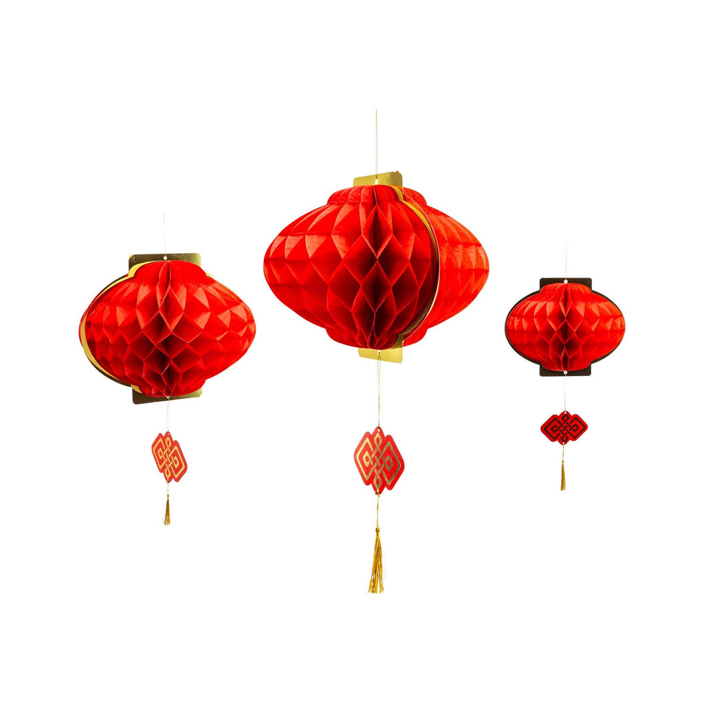Honeycomb Lantern Hanging Decorations
