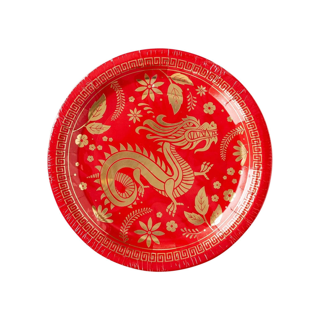 Lunar New Year Year of the Dragon Plates
