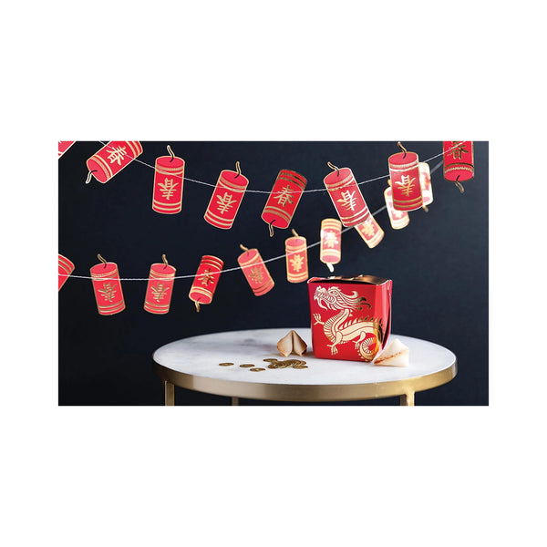 Lunar New Year Firecracker Banner