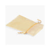 Organza Gift Bag with Ribbon Drawstring - Champagne