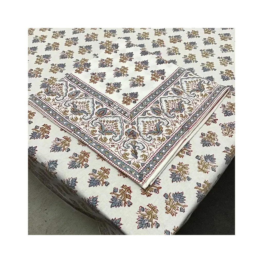 Block Printed Tablecloths - Silvia