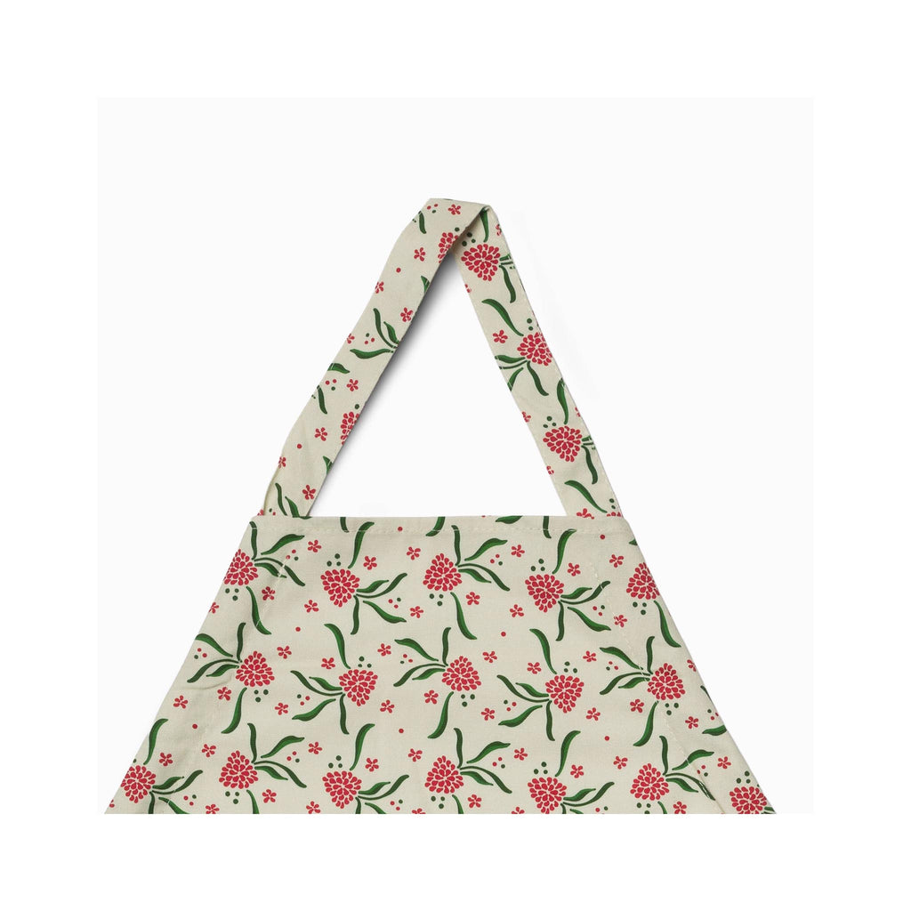 Children's Apron- Raspberry Ripple - detail