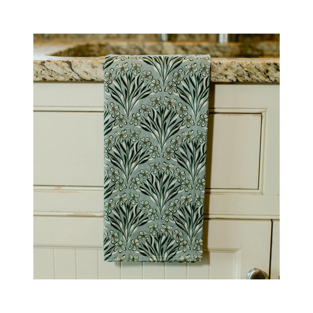 Cyndi's Centerpiece Kitchen Towel - draped