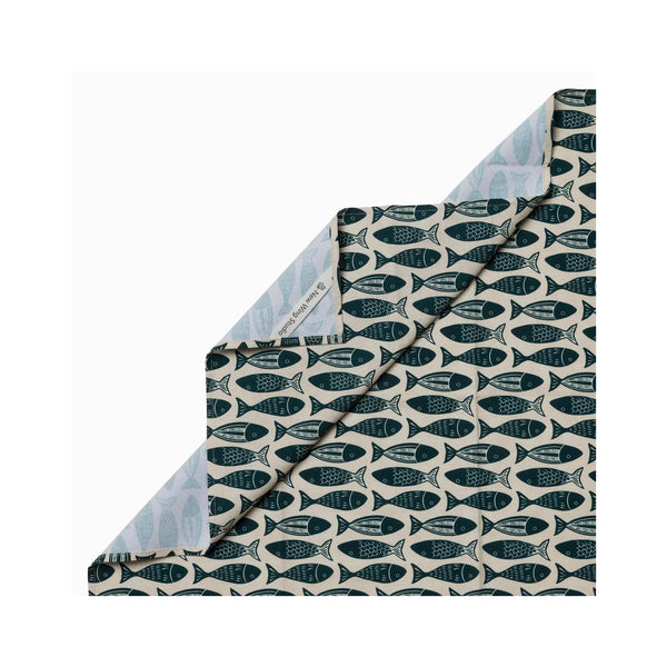 Go Fish Kitchen Towel - detail