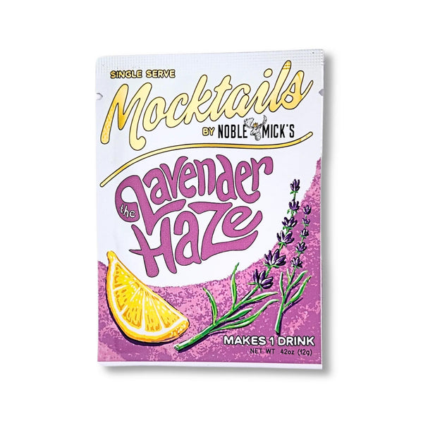 Noble Mick's Single Serve Craft Mocktail Mixes - Lavender Haze
