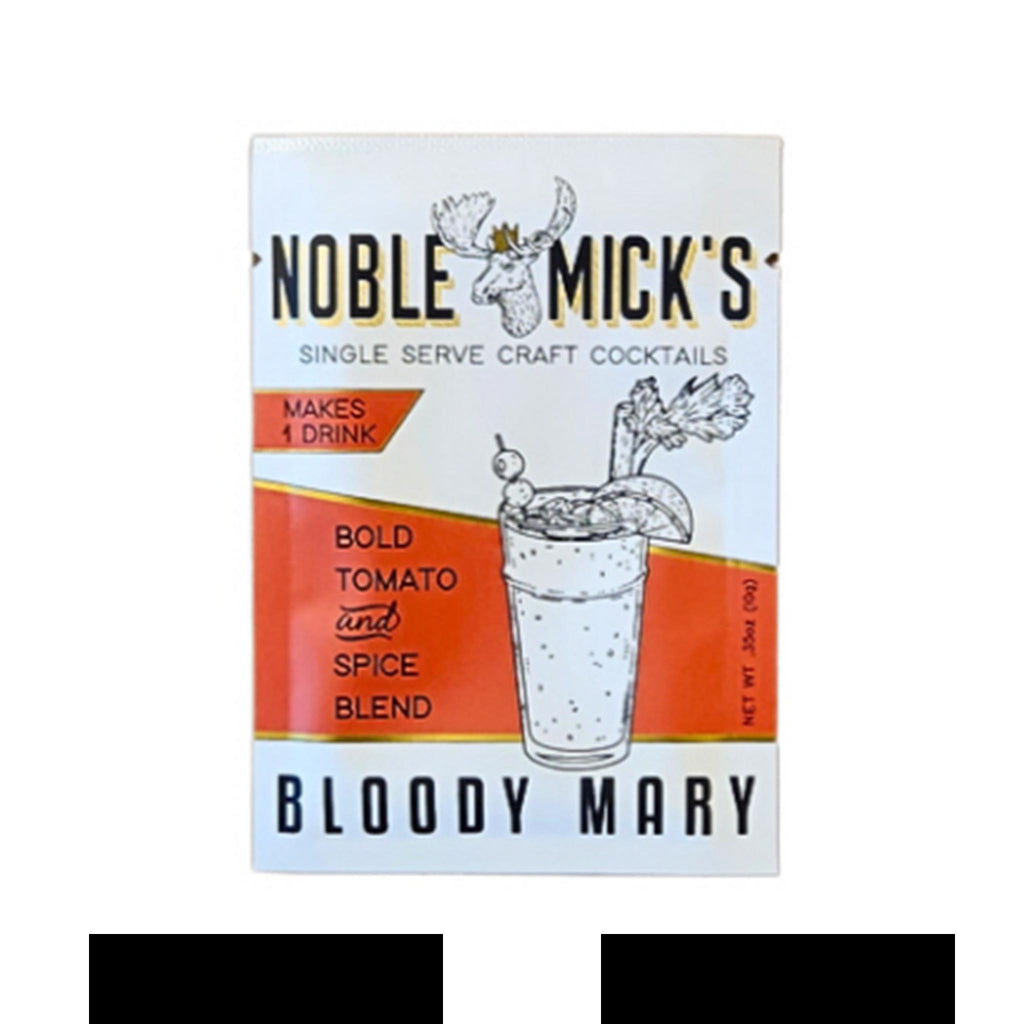 Noble Mick's Single Serve Craft Cocktail Mixes - Bloody Mary