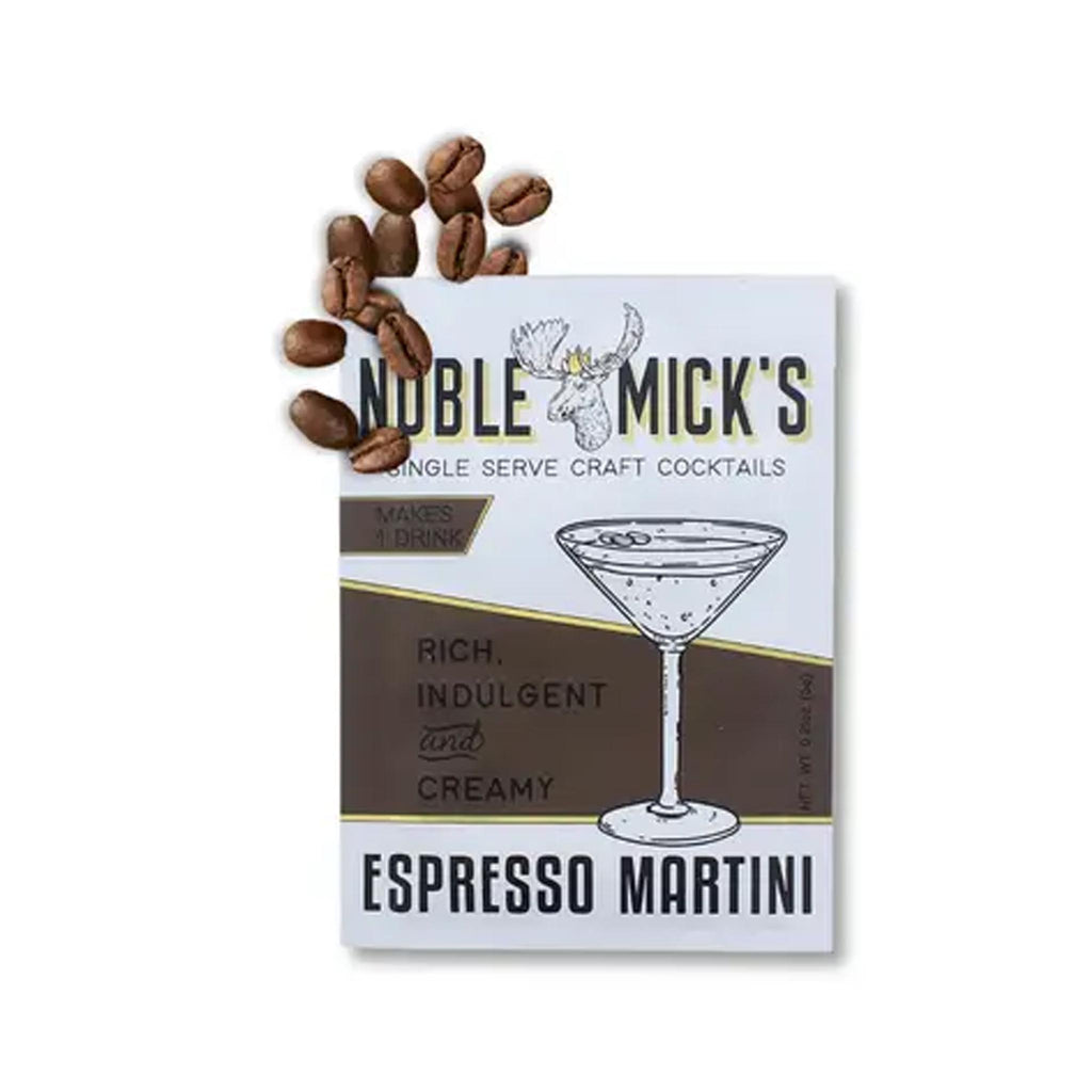 Noble Mick's Single Serve Craft Cocktail Mixes - Espresso Martini