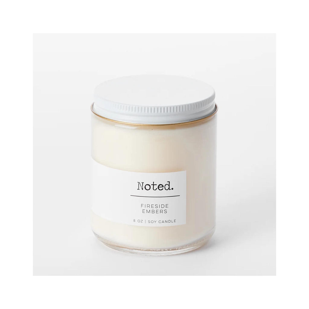 Noted  8 oz Candles - Fireside Embers