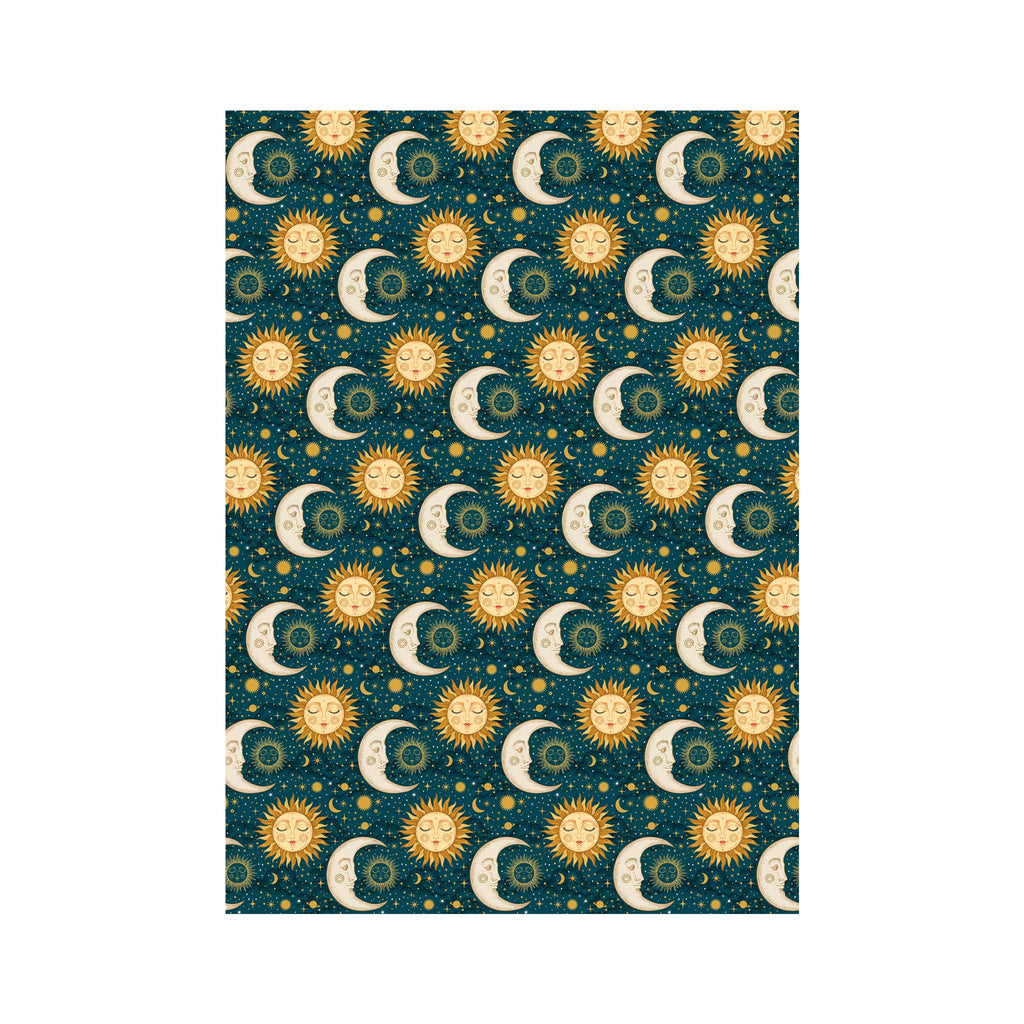 Gift Wrap Roll - Sun & Moon
