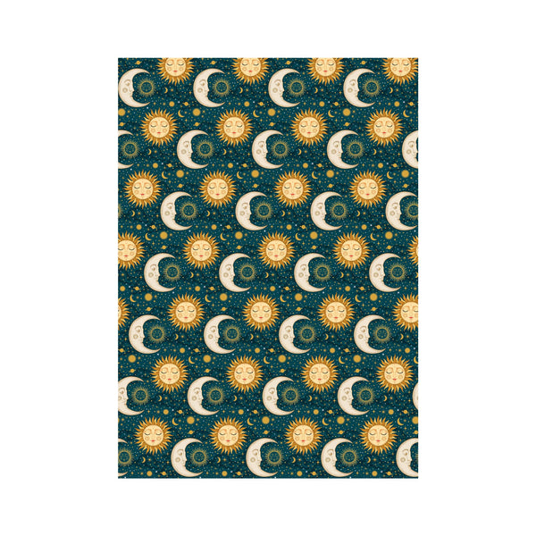 Gift Wrap Roll - Sun & Moon