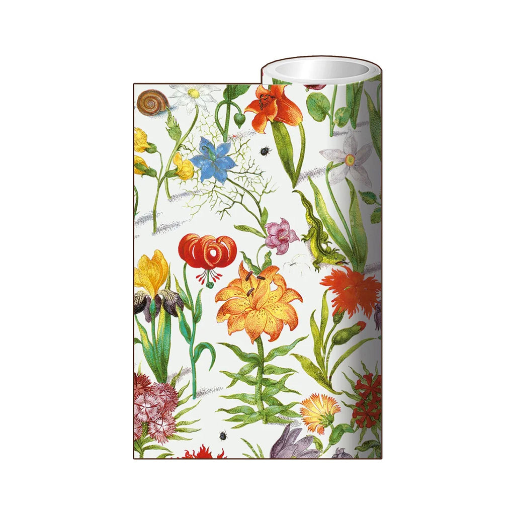 Gift Wrap Roll - Floral Manuscript