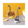 Louie Cat Tea Infuser - in use
