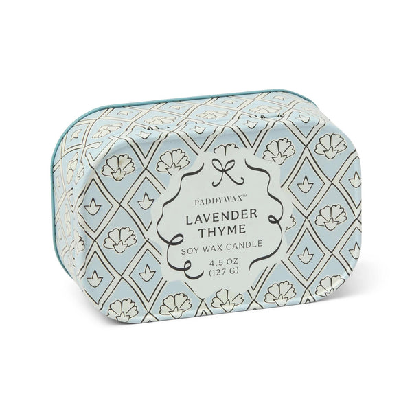 Paddywax Cherie Tin Collection Candles - Lavender Thyme