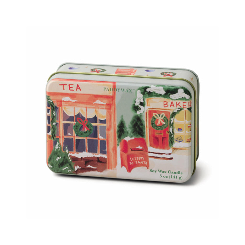Paddywax Holiday Tin Collection Candles - Sweet Orange & Fir