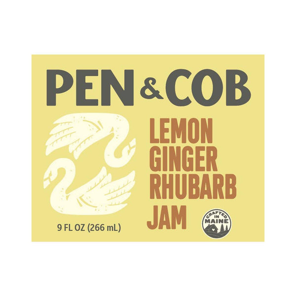 Lemon Ginger Rhubarb Jam