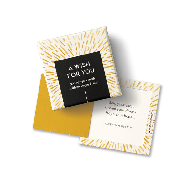 Thoughtfulls Pop Open Cards - A Wish for You