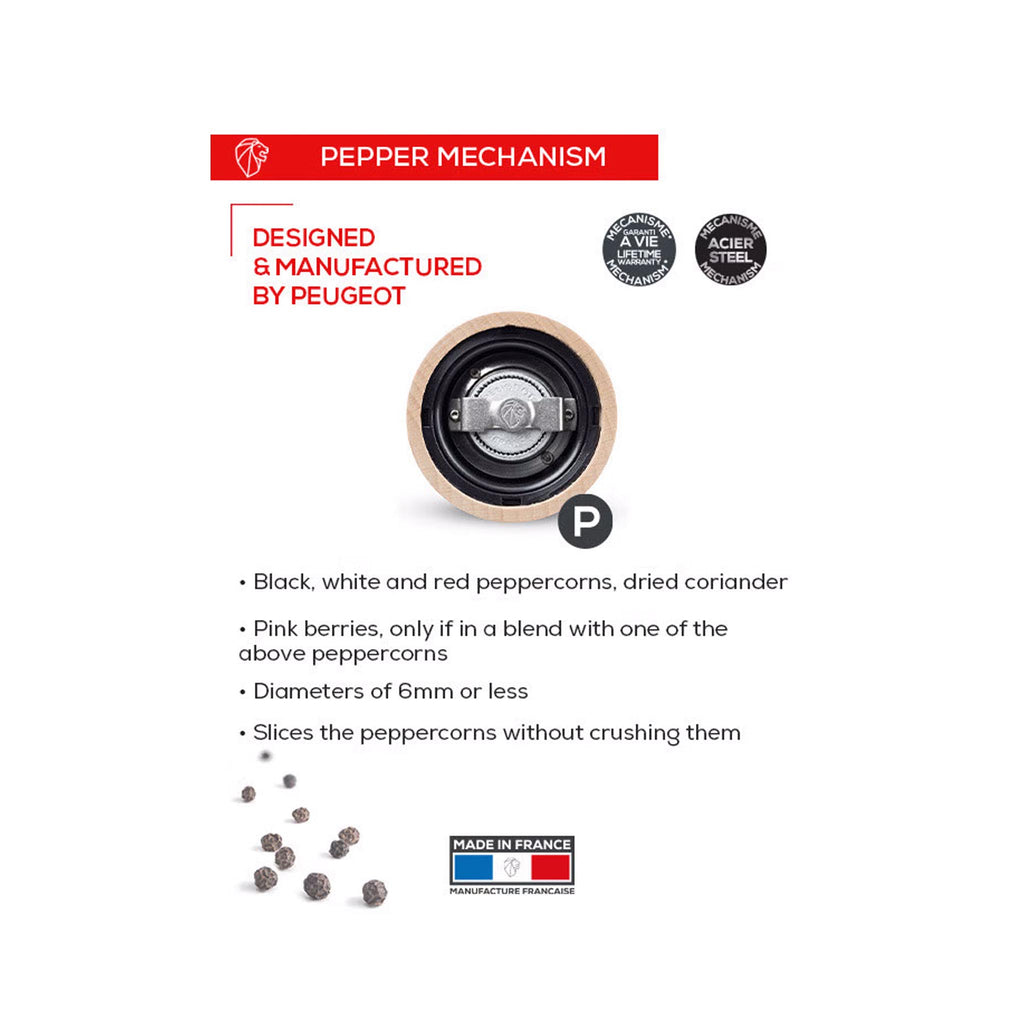Peugeot Paris Pepper Mills - pepper mechanism