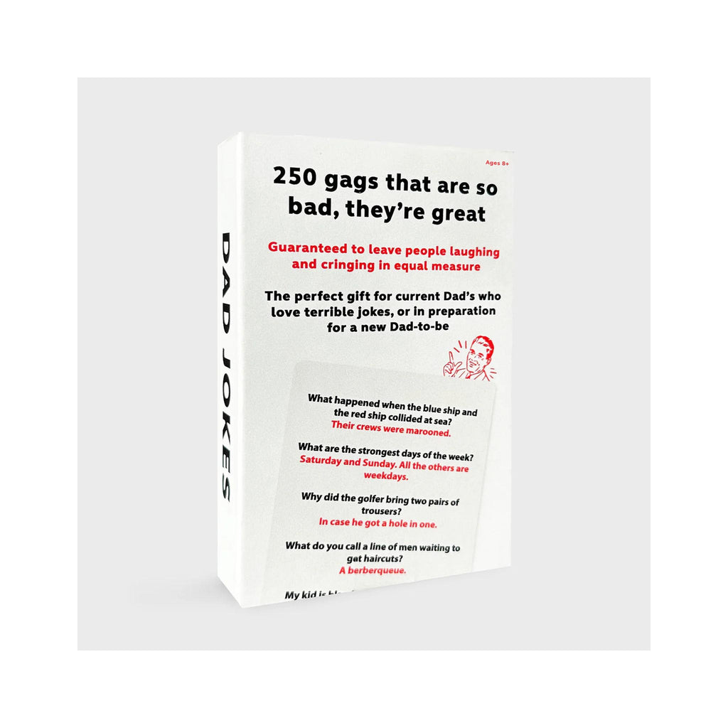 Dad Jokes - back of packaging