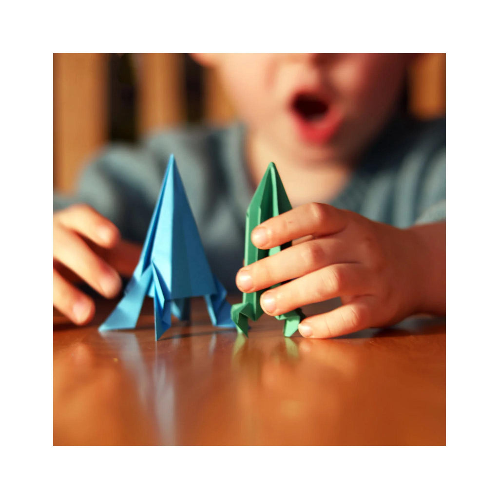Flying Paper Rockets - in use