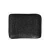 Black Matte Rectangular Juta Platters - Small