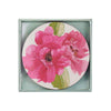 Pink Peony Round Coaster Set of 4